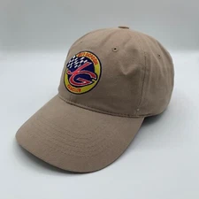 Jeff Gordon Fan Club NASCAR Beige Chase Authentics Strapback Hat