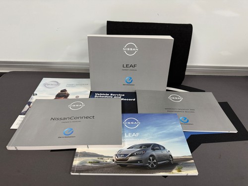 NISSAN LEAF OWNERS PACK / HANDBOOK / MANUAL + BLANK SERVICE 2017~2024 (2022)!!