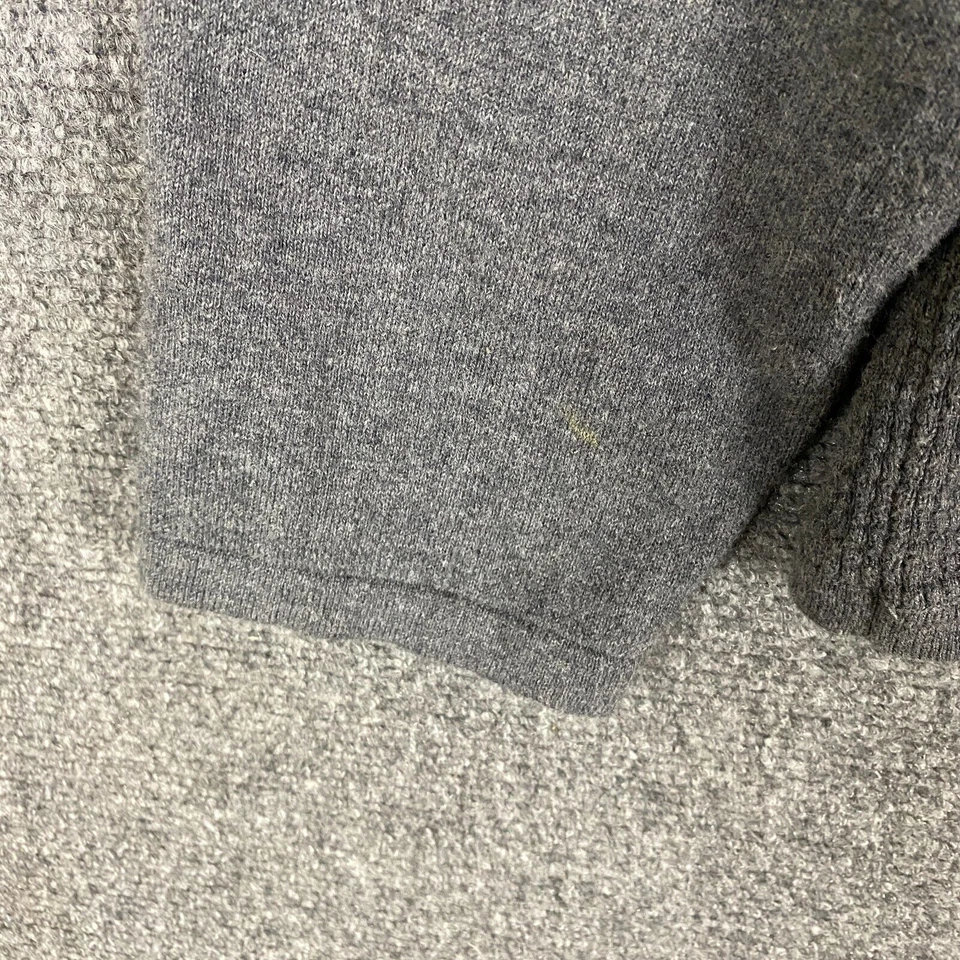 Мужской свитер Zachary Prell 1/4 на молнии XXL 2XL пуловер серый хлопковая смесь для взрослых - Изображение 3 из 4