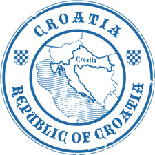 Croatia Travel Car Bumper Sticker Decal