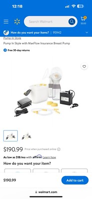 Medela Pump In Style Double Electric Breast Pump - White (101041361)