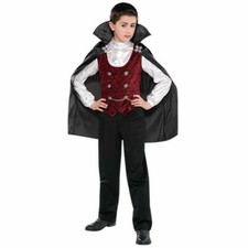 Dark Vampire Halloween Costume Large 12 - 14