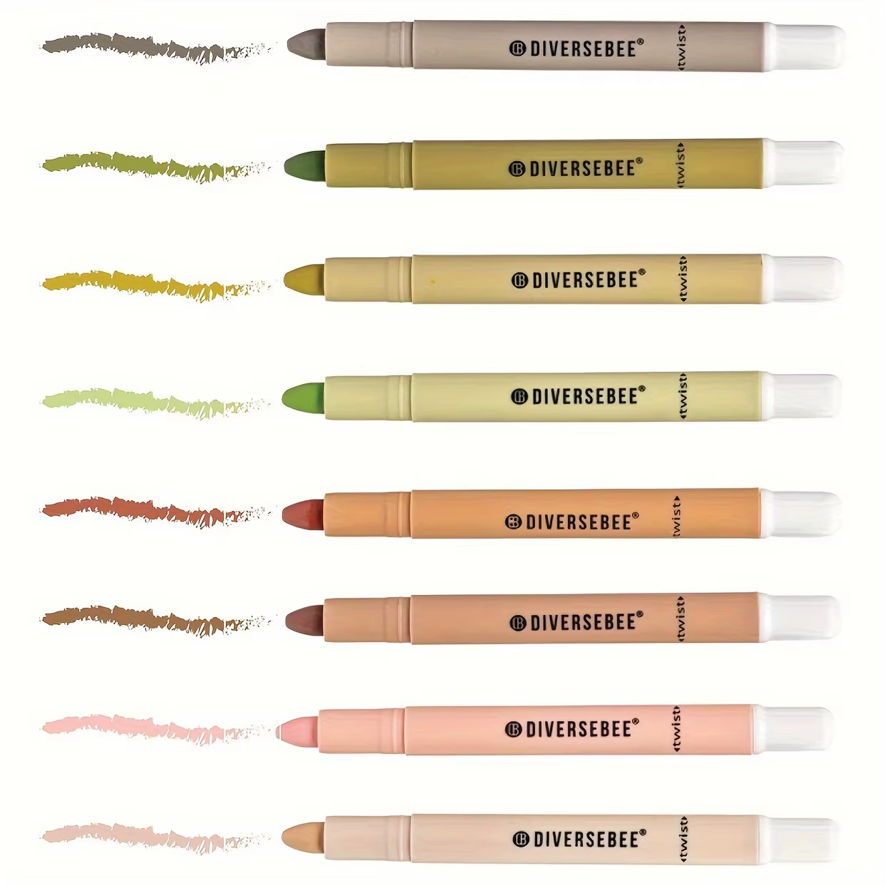 8Pcs No-Bleed Bible Highlighters, Gel Pastel Colors for Journaling & School Notes  -image