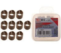 Bgs Ersatz-GewindeeinsäTze | M12 X 1,25 Mm | 10-Tlg.