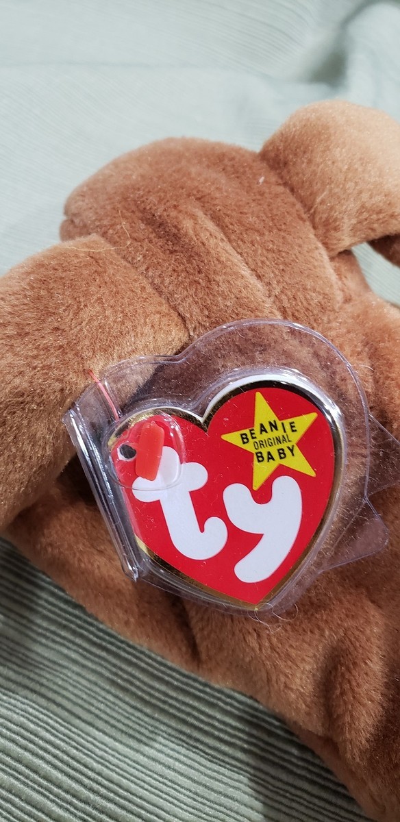 Ty Beanie Baby Ears the Rabbit w/Errors 1995 PVC Style #4018 Ty Beanie Baby Ears the Rabbit w/Errors 1995 PVC Style #4018