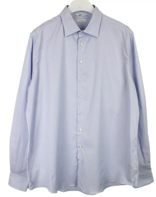 Suitsupply Custom Made Slim Fit Formelle Shirt Herren 45L/17 3/4L Spread Hals