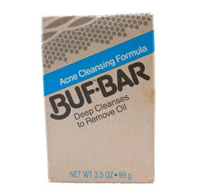 Vintage Buf Bar by 3M Acne cleansing formula soap 1983
