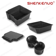 4x Center Console Organizer Tray for 2025 2026 Tesla Model Y Juniper Accessories