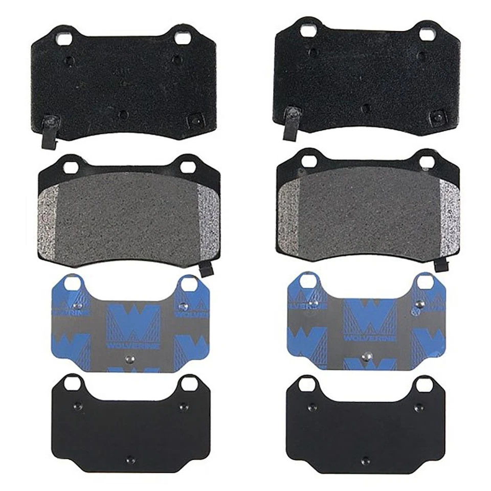 Pastillas de freno metálicas Element3 para Cadillac CTS 2014 2013 2012-2009 delanteras y traseras Foto 2 de 4