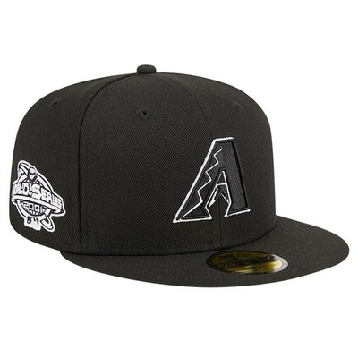 Arizona Diamondbacks New Era 59FIFTY '01 World Series Fitted Hat 7 5/8 NWT! RARE