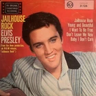 ELVIS PRESLEY-JAILHOUSE ROCK, SOUTH AFRICA ORIG. BLACK LABEL 1958 LP 1ST  PRESS