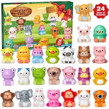New Advent Calendar 2025 Kids with Slow Rising Squishy Toys 24 Days of Surprise