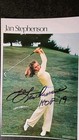 JAN STEPHENSON Hand Signed Autograph 4X6 Photo & 3X5 CARD -  SEXY GOLF LEGEND — photo 3