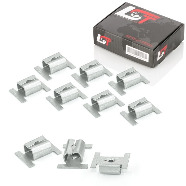 10X Blechmutter Befestigungs Clips Radkasten Vorne FüR Fiat Ducato 250-image