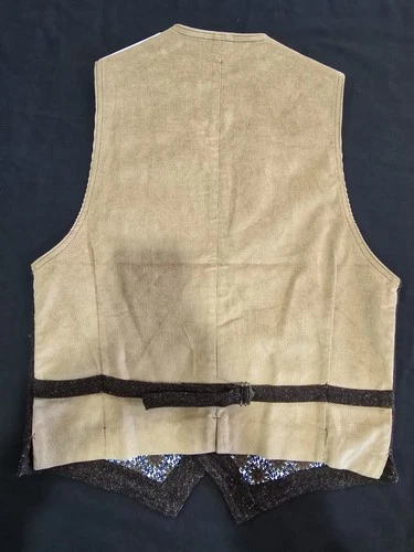 Garry's Earth Vest Handcrafted Made In Italy Size M Cod.45 image 10