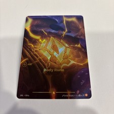 Riftbound Unleashed - Body Rune [UNL - R04a] alternate art — live eBay listing