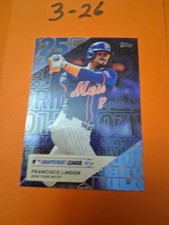 2025 Topps Series 1 - Training Grounds Francisco Lindor #TG-11