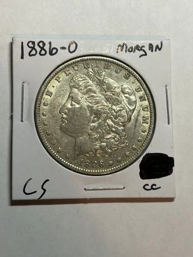 1886-O Morgan Silver Dollar $1 Nice AU Tough Date New Orleans Mint