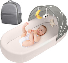 Portable Baby Bassinet- Travel Bassinet for Newborn and Infant, Suitable for Ind