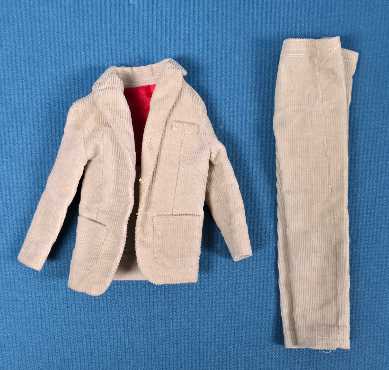 Vintage Barbie KEN Doll #1410 Campus Corduroy MOD Jacket & Pants