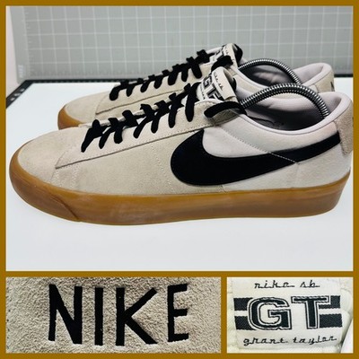 Nike SB Zoom Blazer Low Pro GT Men Size 14 White Black Gum Skate Shoes DC7695