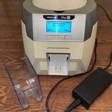 MagiCard 3652-0001 Rio Pro STD Thermal Printer Gift ID Card Badge Hopper Power