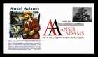 US COVER ANSEL ADAMS LANDSCAPE PHOTOGRAPHER IMPERFORATE FDC PANDA CACHET