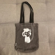 Mini Tote with Monkey Print