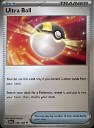 Ultra Ball 196/198 Scarlet & Violet Base Set Uncommon