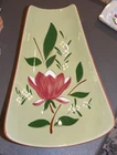 Mid Century Modern Stangl Pottery Magnolia Curved Large Relish Celery Dish
