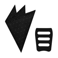 Handkerchiefs for Men with Pocket Square Holder, Polka Dot Pocket Squares for...