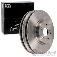 2X Eurobrake Bremsscheiben 330Mm BelÜFtet Vorne Passend FÜR MERCEDES-BENZ Marco