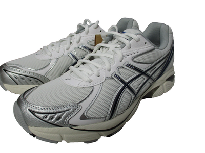 Asics GT-2160 Running Shoes Sneakers White Silver Blue Men Size 9 New in Box ASICS GT-2160 White Blue Silver Mens Sz 9 Womens Sz 10.5  main image 3