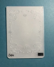 Stampin’ Up! FILIGREE FRAME Embossing Folder Textured Impressions