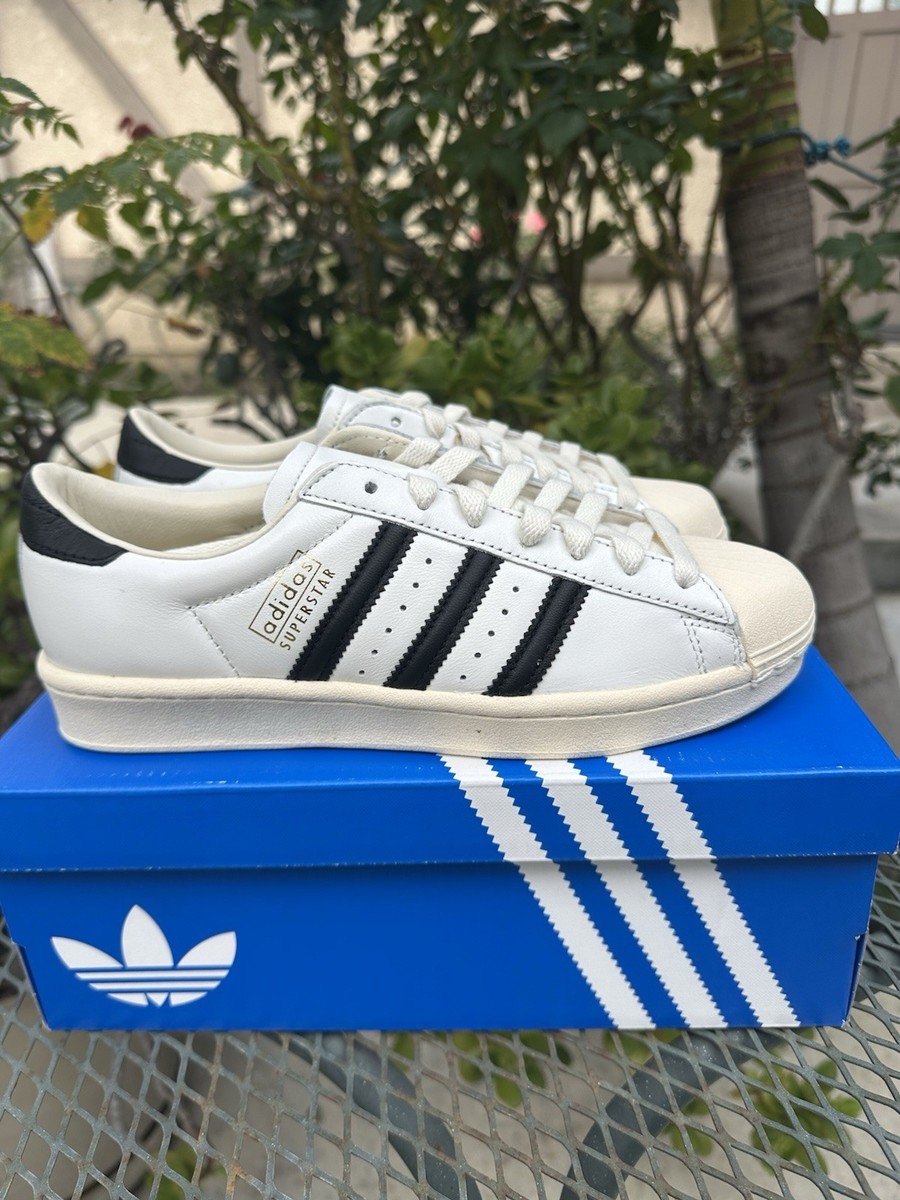 Adidas Superstar Vintage Core White Black Men's Casual Sneakers