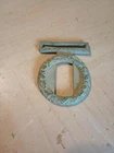 New ListingCivil War Antique Wreath Sword Belt Buckle Portion Piece Coin Style Collectible