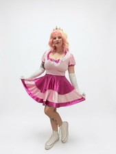 Handmade Princess Peach inspired costume