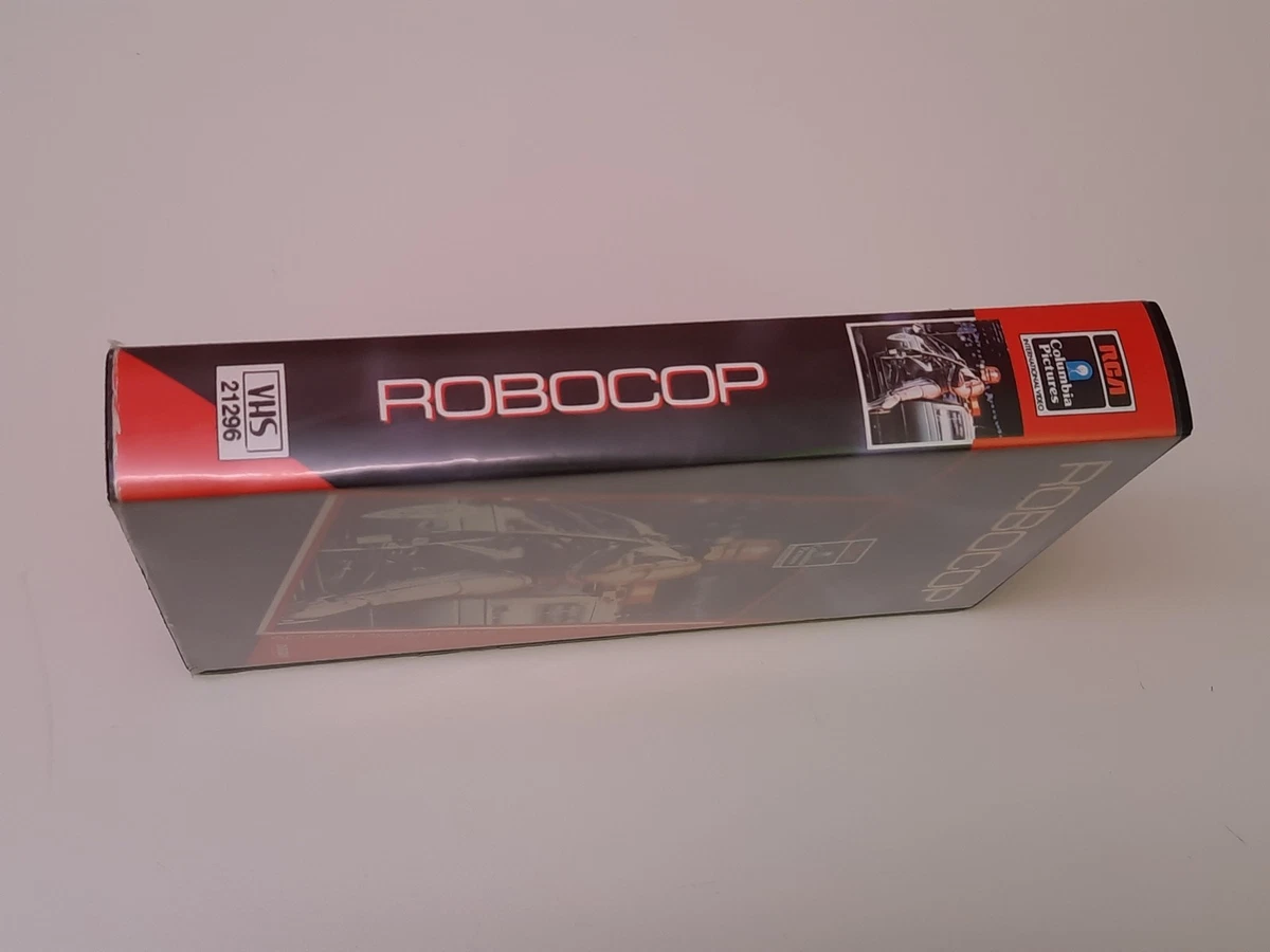 Robocop 1987 Uncut VHS ES PAL RCA Columbia Video Peter Weller Paul Verhoeven