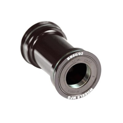Wheels Manufacturing Pressfit BB Shell: 86/92mm - Black BB86/92-SRAM7