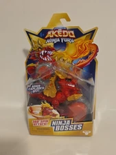 Legends of Akedo Ninja Boss Scorched Claw Battling Figure with Armor and Cont...