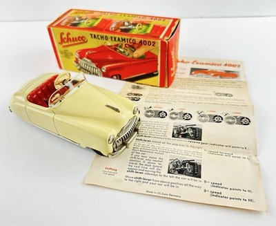 Schuco Tacho-Examico 4002 -Cream- Original Box, Instructions