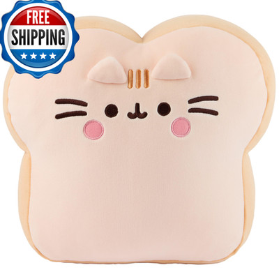 Gund Pusheens Kitchen White Bread Squisheen Plush Squishy Toy Food Stuffed