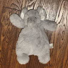 Elegant Baby Lucky the Elephant Snuggler Plush Security Blanket Stuffed Animal