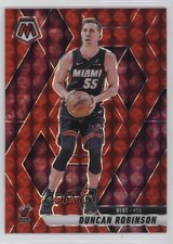 2024-25 Panini Mosaic Red Mosaic Prizm Duncan Robinson #24 1qo5