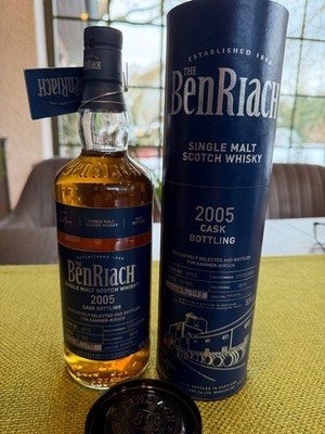 BenRiach Single Cask Bottling  2005, Rum Barrel, 13 Jahre