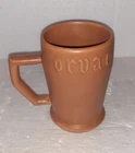 OLD STONEWARE ENAMEL BOCK SOUVENIR ABBEY BEER ORVAL BELGIUM