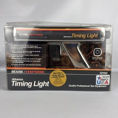 Sears Craftsman Vintage Advance Timing Light