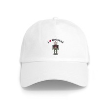 CafePress I Love Robots! Cap Classic Baseball Cap (169450465)