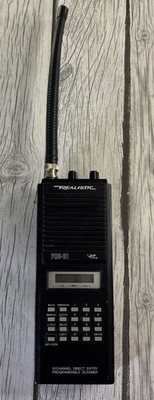 Vintage 1980s Realistic Pro-31 Handheld Programmable Scanner 10-Channel VHF/UHF.