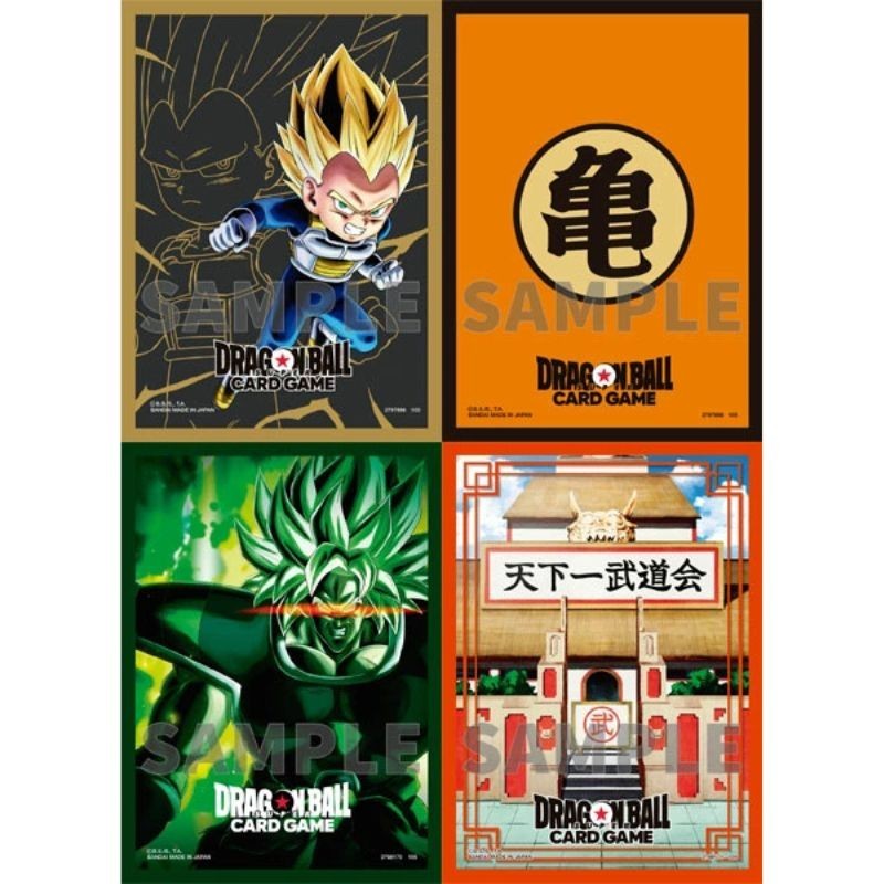 BANDAI Dragon Ball Super OFFICIAL Card 03 Sleeves JAPAN OFFICIAL